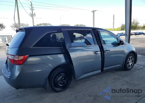 2011 Honda Odyssey Exl from USA, damaged, VIN 5FNRL5H63BB077616